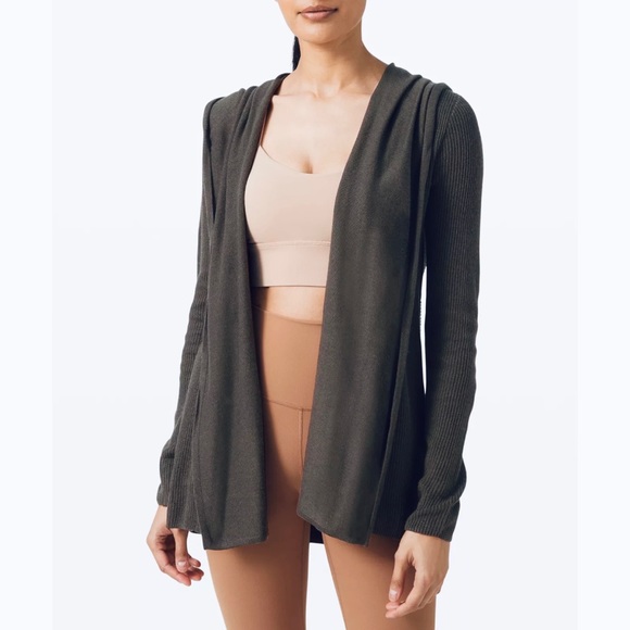 Lululemon Sz 4 Sundown Sweater Hooded 